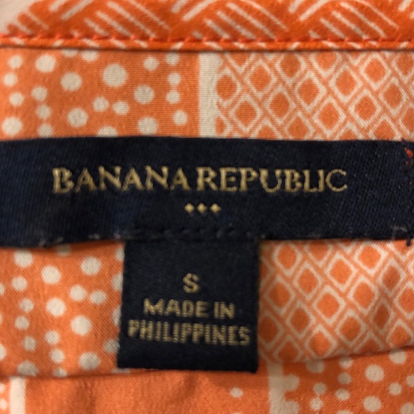 Orange Banana Republic Top - Picture 3 of 4